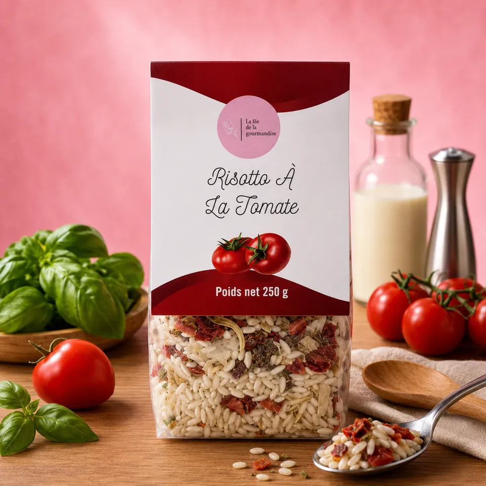 La fée de la gourmandise Risotto tomate préparation salée riz