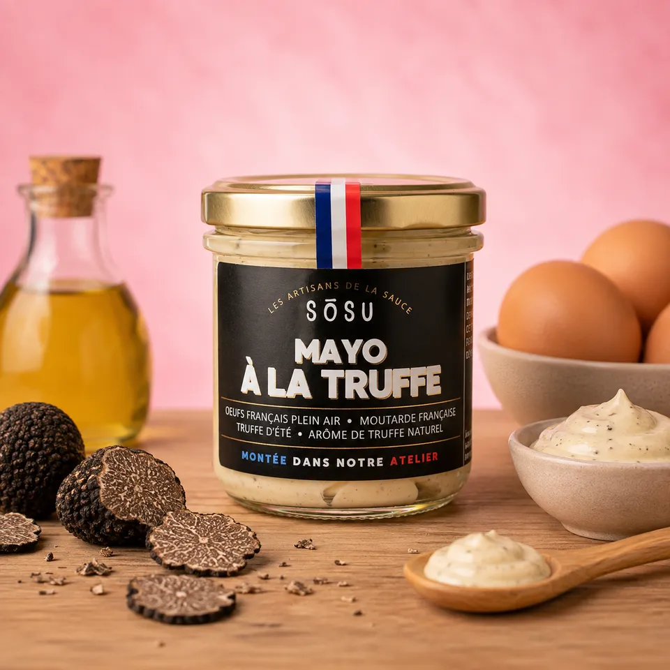 La fée de la gourmandise Gamme salée mayonnaise truffe d'été 140 g