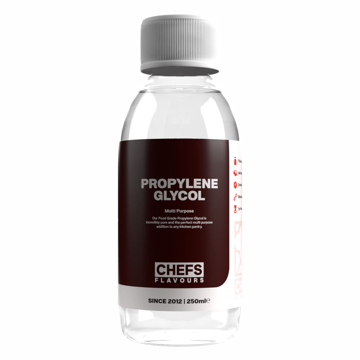 Chefs Propylene Glycol base neutre 1000ml diluant
