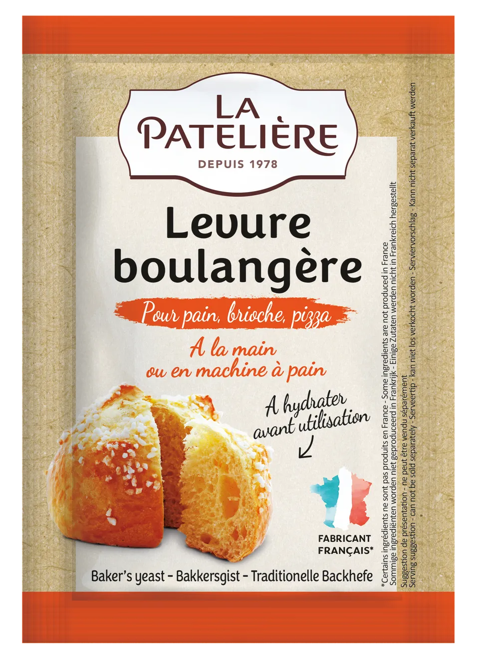 La Patelière Levure Boulangère Sèche Viennoiserie