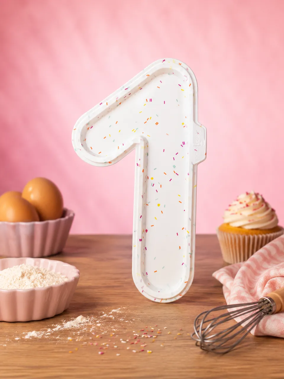La fée de la gourmandise Moules génoise chiffre 1 silicone