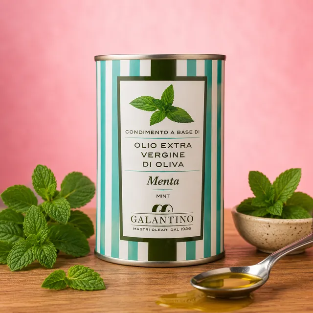 La fée de la gourmandise Huile d'olive menthe 25 cl vierge extra