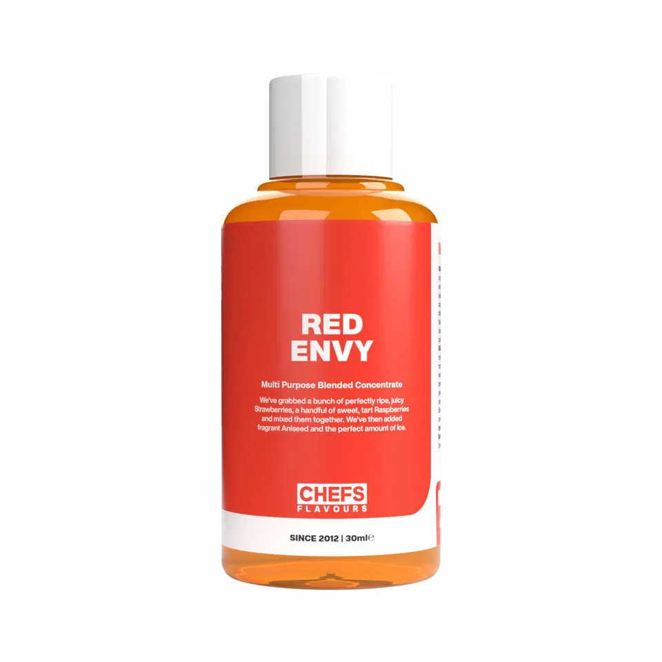 Chefs Flavours Blended Red Envy arôme concentré 30ml fraise framboise
