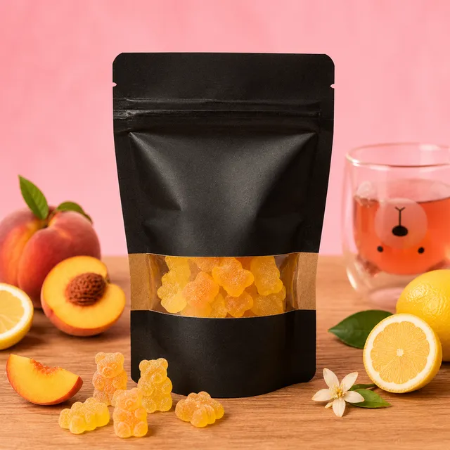 La fée de la gourmandise Pêche citron ourson infusion fruité