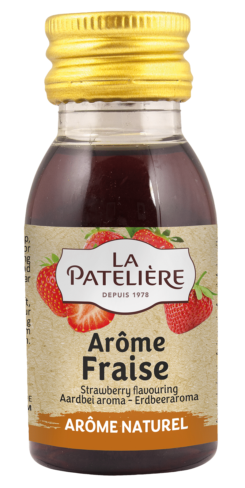 La Patelière Arômes arôme fraise naturel pour gâteaux