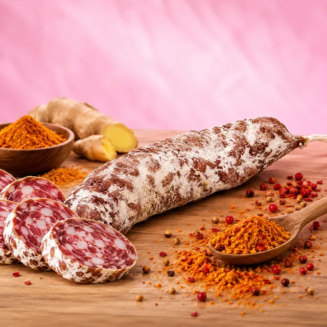 La fée de la gourmandise Tandoori saucisson sec épicé 170 g