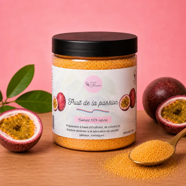 La fée de la gourmandise érythritol passion édulcorant pot 250g