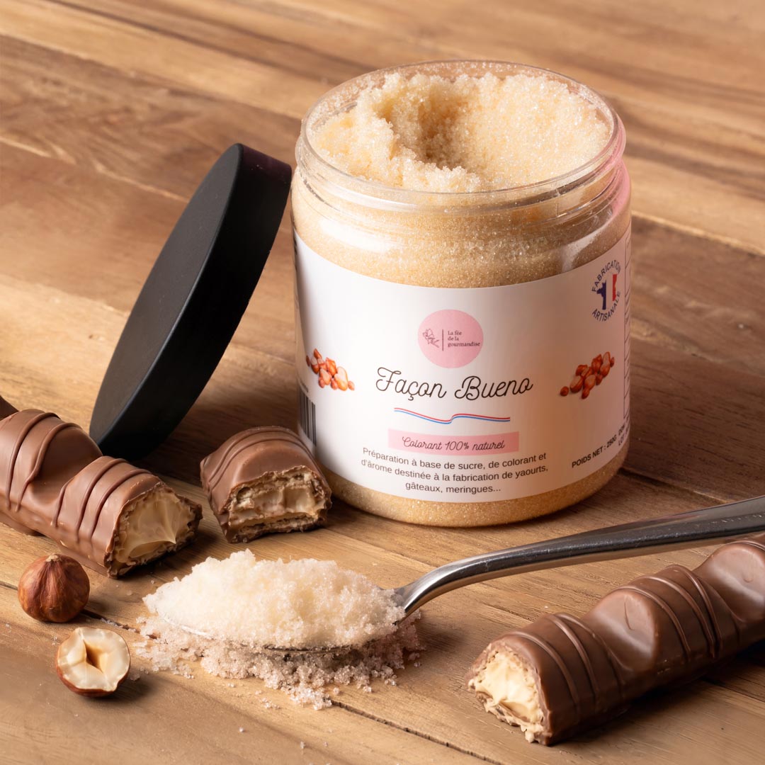 La fée de la gourmandise façon bueno sucre pot 250g