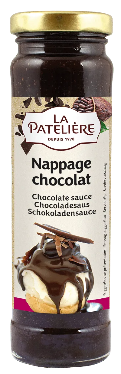 La Patelière Nappage chocolat pâtisserie vrai chocolat