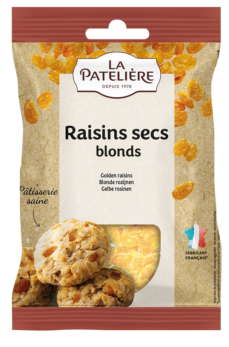La Patelière Fruits secs Blond raisins secs moelleux