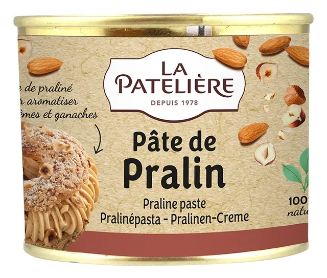 La Patelière Secrets de pâtissiers praline paste pâte pralinée