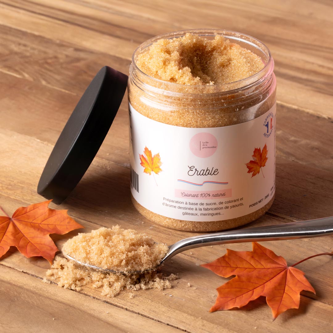 La fée de la gourmandise Sucres aromatisés érable sucre 50 g