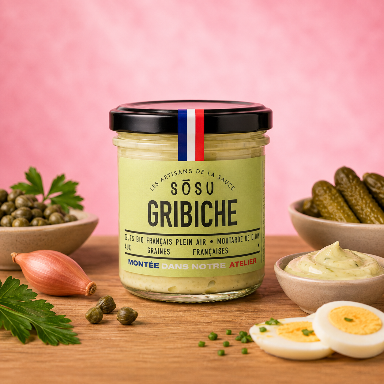 La fée de la gourmandise Sauce Tartare pot 130 g