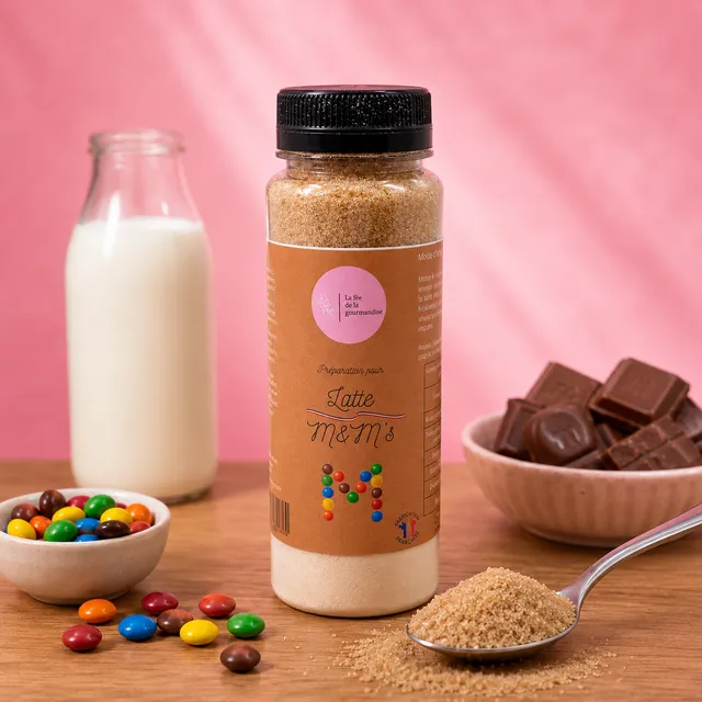 La fée de la gourmandise Latte M&M'S préparation milkshake chocolat