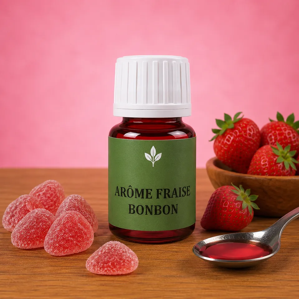 La fée de la gourmandise arôme fraise bonbon naturel 58 ml