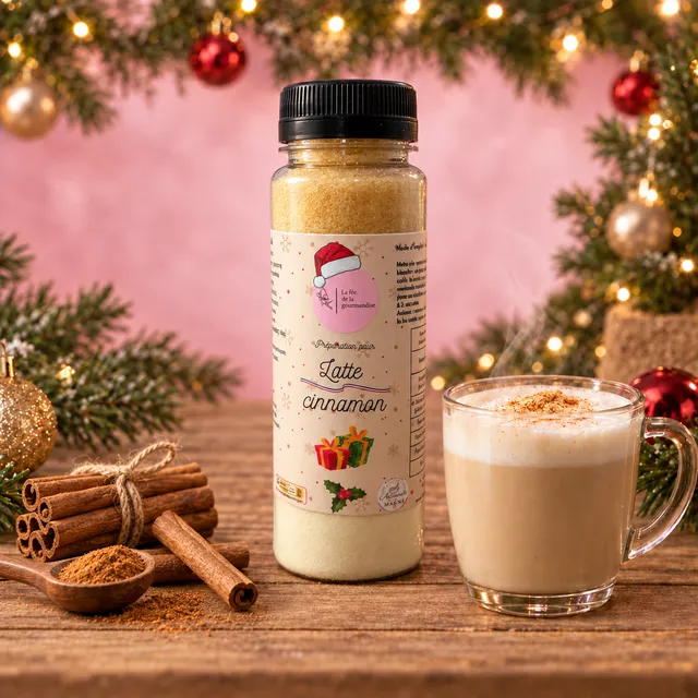 La fée de la gourmandise Latte Cinnamon milkshake 160 g cannelle