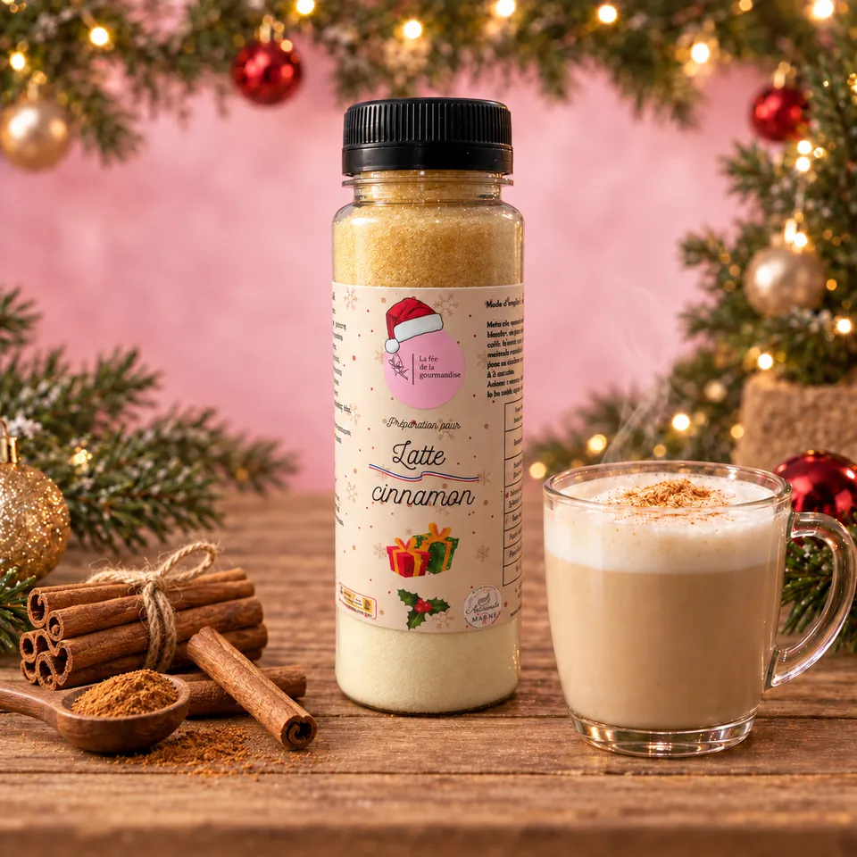 La fée de la gourmandise Latte Cinnamon milkshake 160 g cannelle