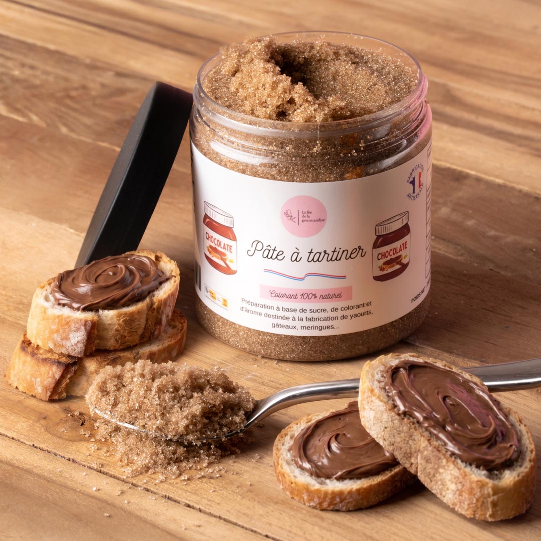 La fée de la gourmandise sucre pâte à tartiner aromatisé 250g chocolat