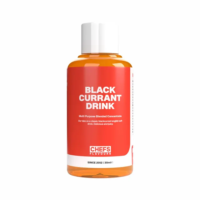 Chefs Flavours Blended Blackcurrant Drink arôme 30ml cassis