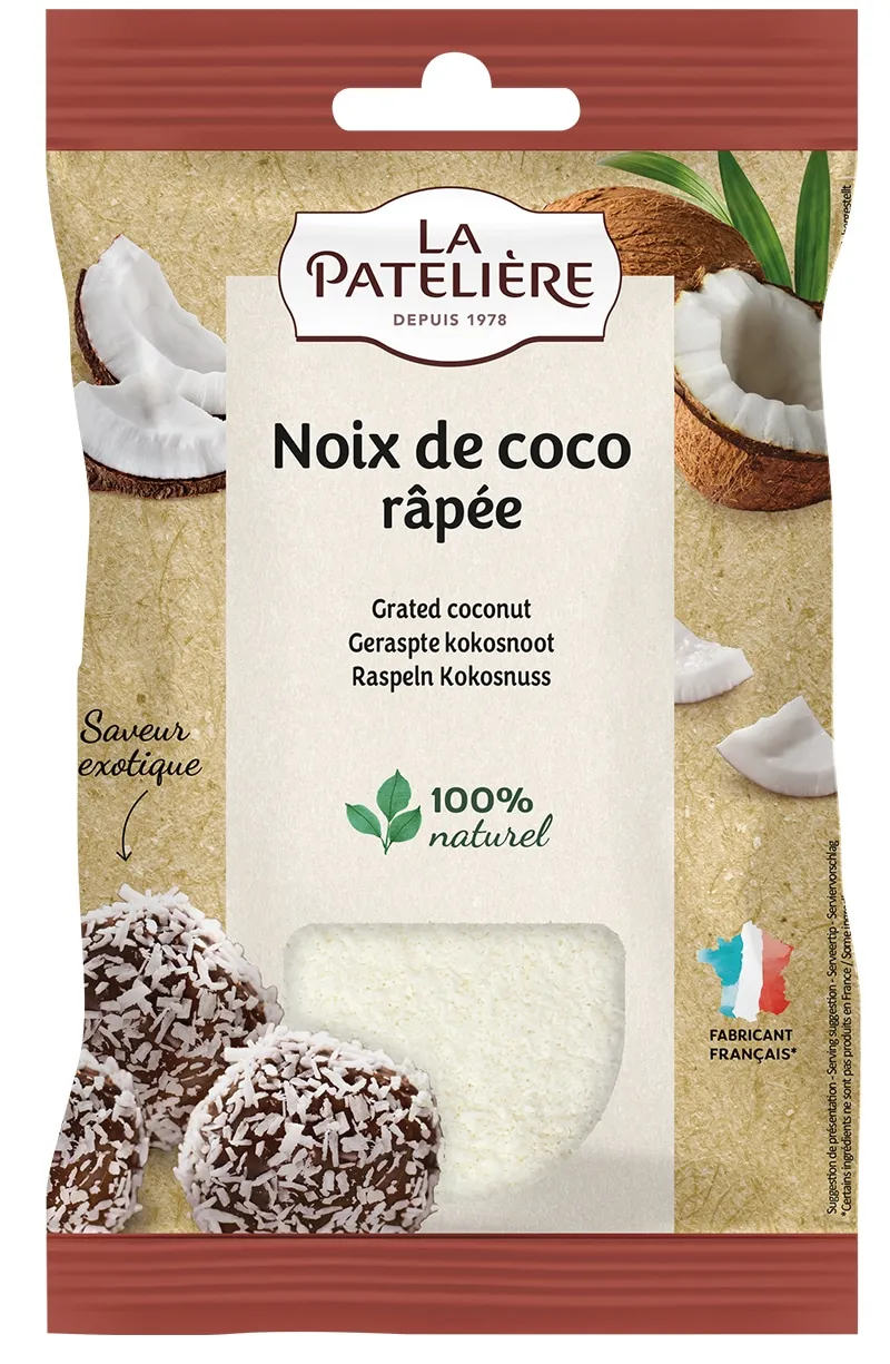 La Patelière Fruits secs noix de coco râpée
