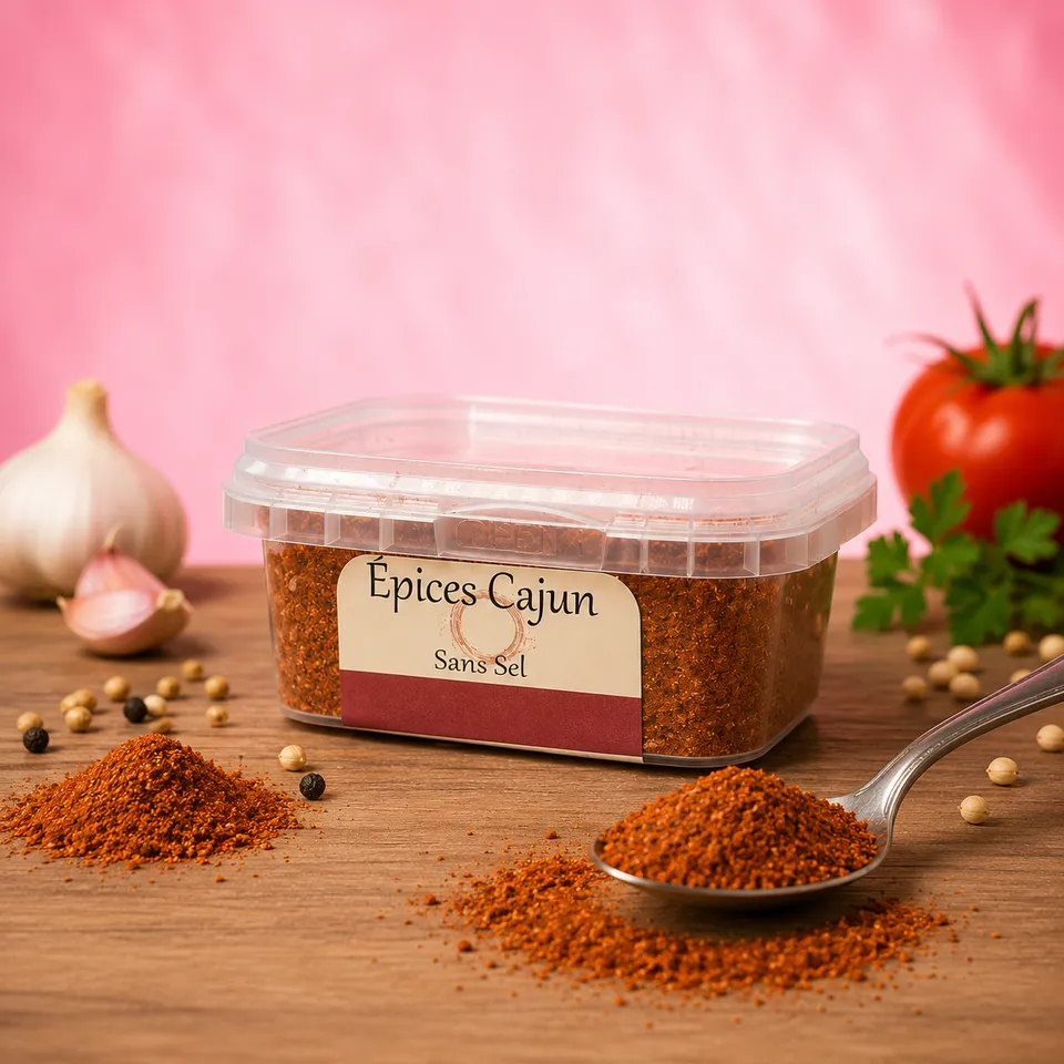 La fée de la gourmandise Épices Cajun mélange assaisonnement 100 g