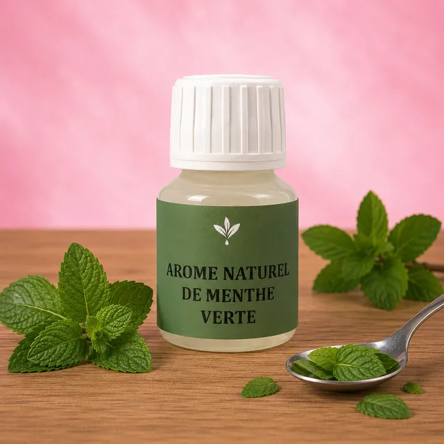 La fée de la gourmandise Arôme Naturel menthe verte flacon 58 ml