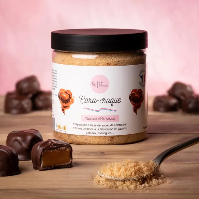 La fée de la gourmandise Sucres aromatisés Cara-croque sucre caramel Baby 50G