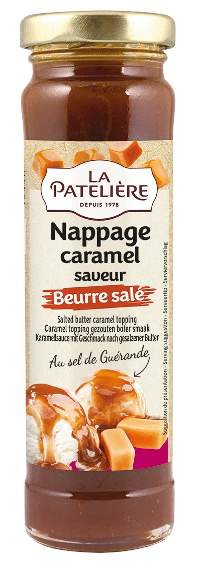 La Patelière Coulis et nappages Caramel beurre salé Guérande