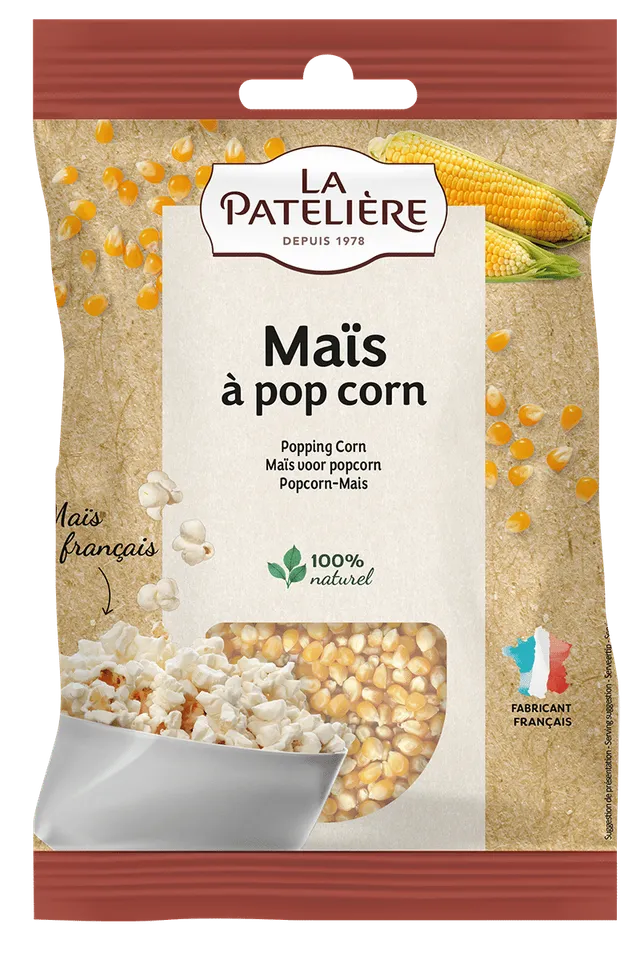 La Patelière Maïs à pop corn français naturel