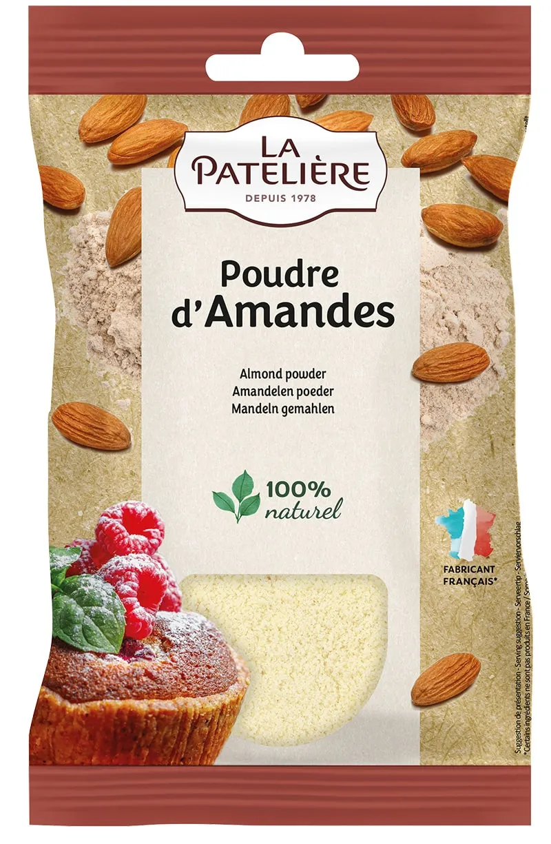La Patelière Fruits secs poudre d'amande émondée pâtisserie