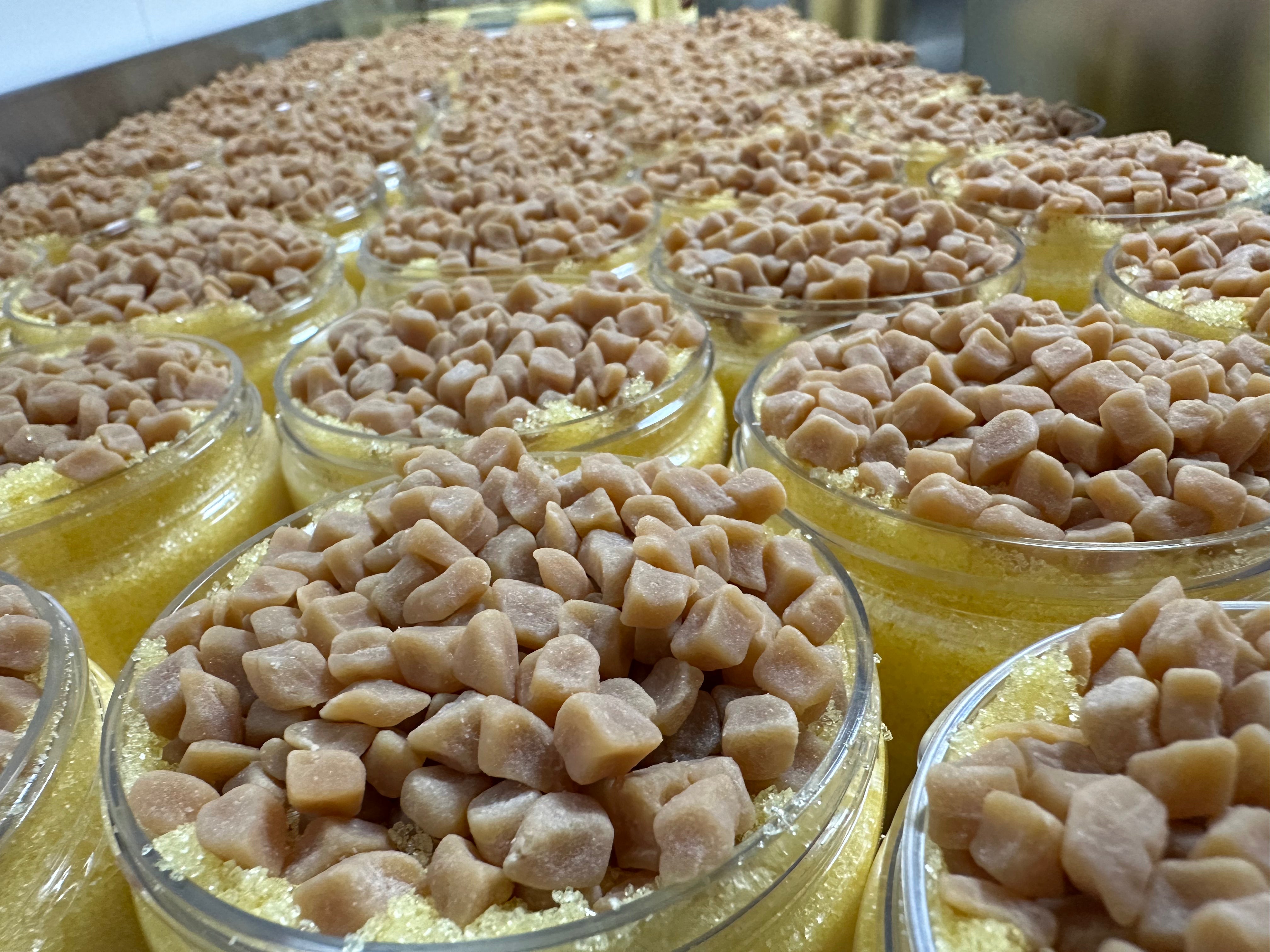 La fée de la gourmandise Semoule au lait vanille caramel dessert