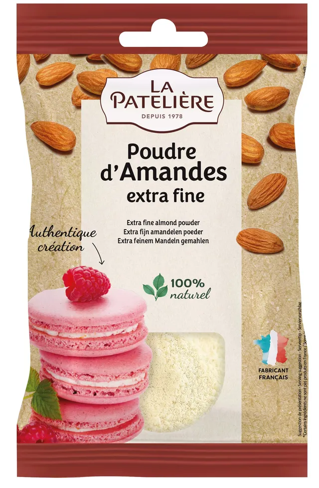 La Patelière Fruits secs amandes en poudre extra fine 125 g