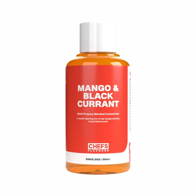 Chefs Flavours Blended Mango Blackcurrant arôme 30ml mangue