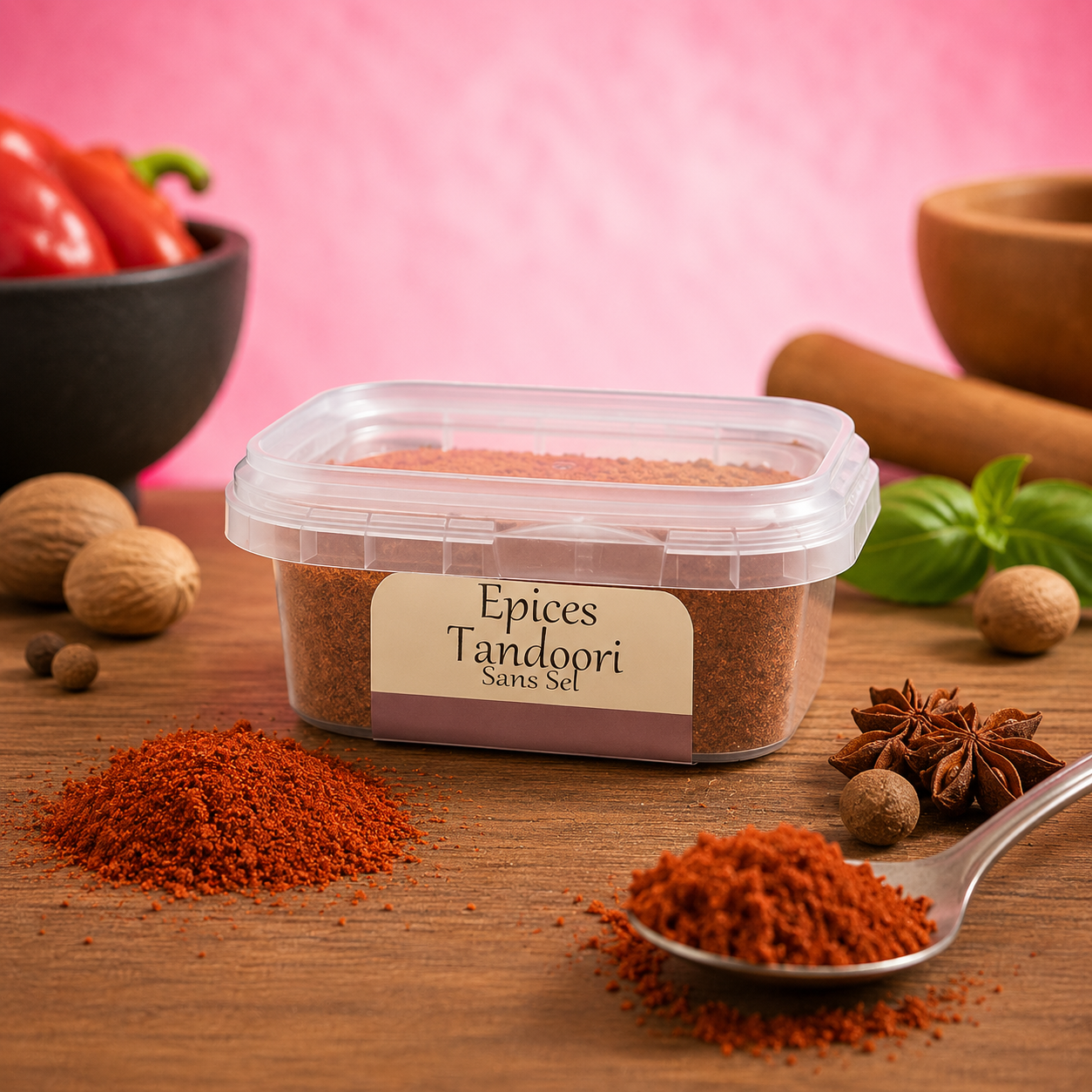 La fée de la gourmandise Sels aromatisés épices Tandoori 100G sans sel