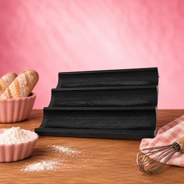 La fée de la gourmandise Moules et Aides Moule à Pain silicone 34,5cm