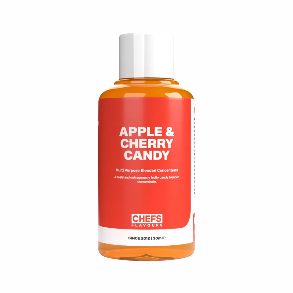 Chefs Flavours Apple & Cherry Candy arôme concentré 30ml bonbon