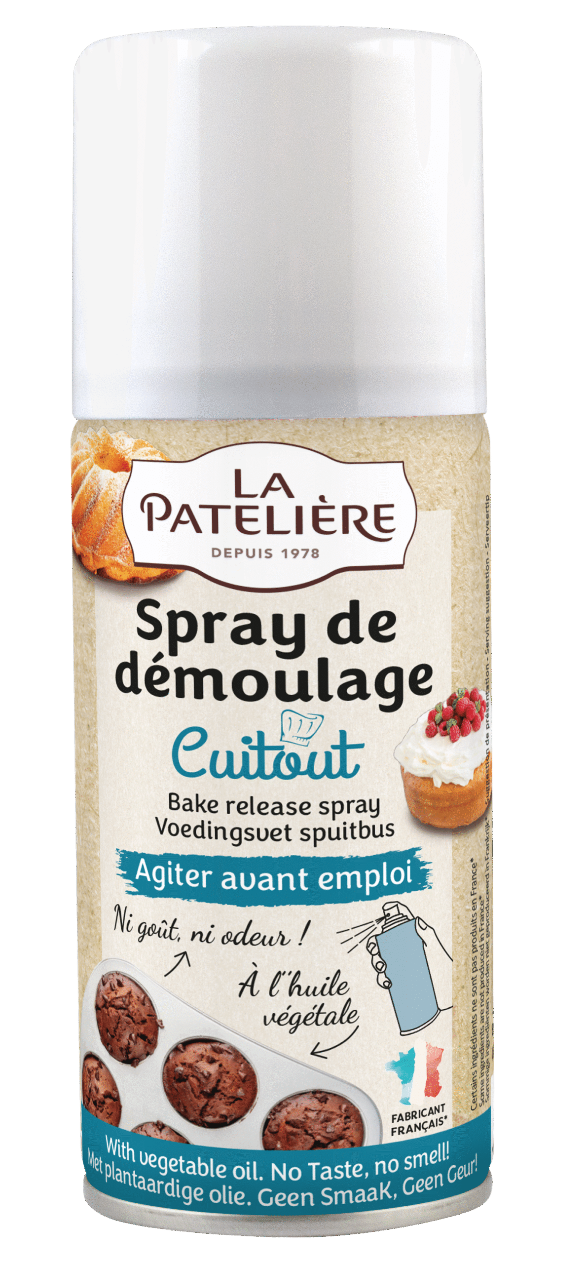La Patelière Secrets Bombe de Graissage Démoulage