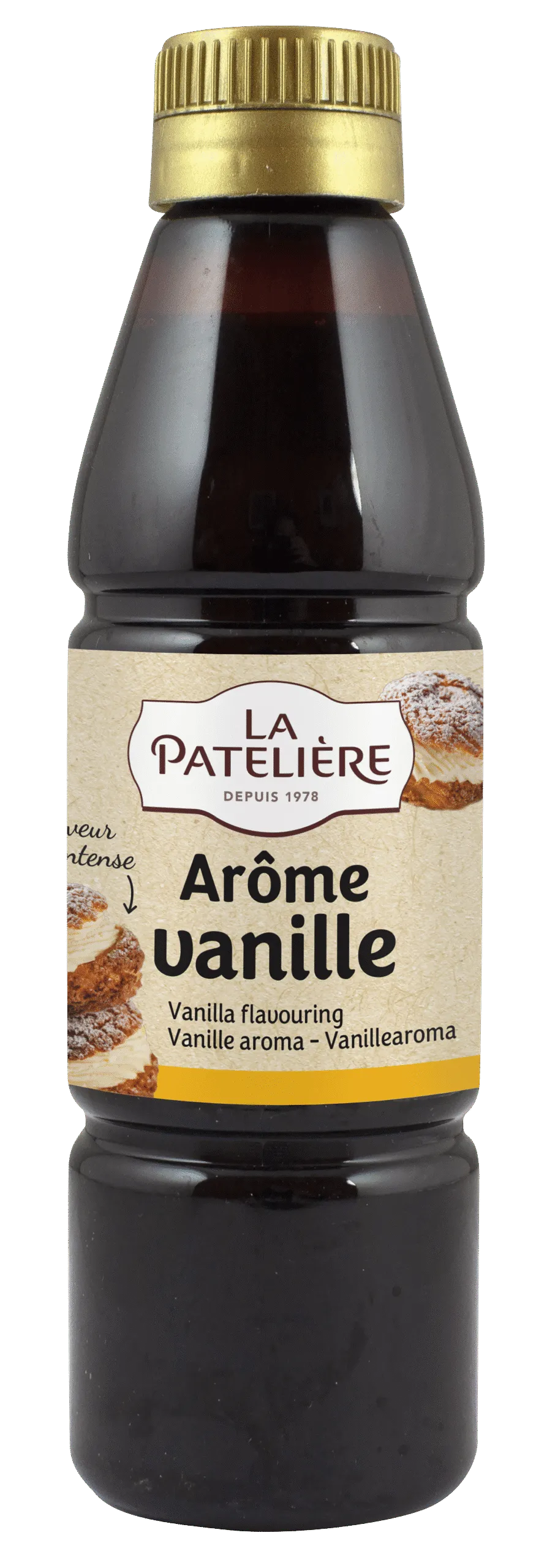 La Patelière Arômes Vanille liquide 250 ml grand format