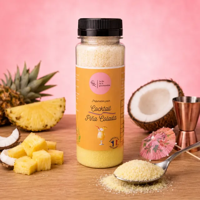 La fée de la gourmandise Pina Colada Érythritol sans sucre