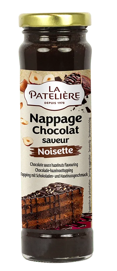 La Patelière Coulis et nappages nappage chocolat noisette