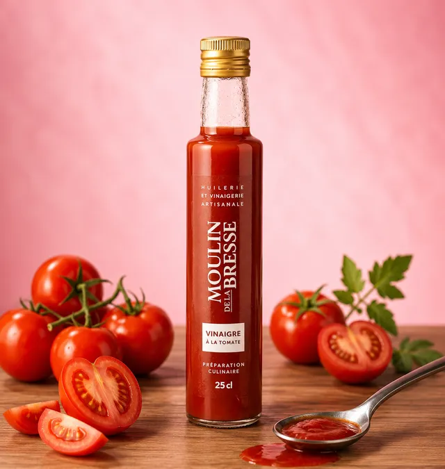 La fée de la gourmandise Essentiels Aromatiques vinaigre tomate 25cL