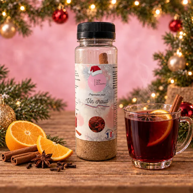 La fée de la gourmandise Vin Chaud préparation sucrée 130 g épices