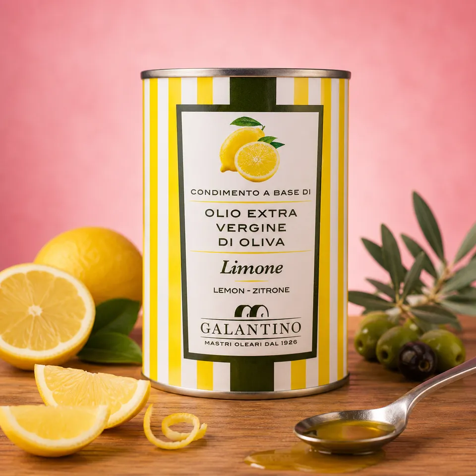 La fée de la gourmandise Les Essentiels Aromatiques huile d'olive citron 25CL