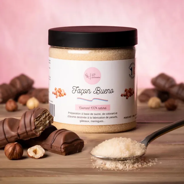 La fée de la gourmandise façon bueno sucre pot 250g