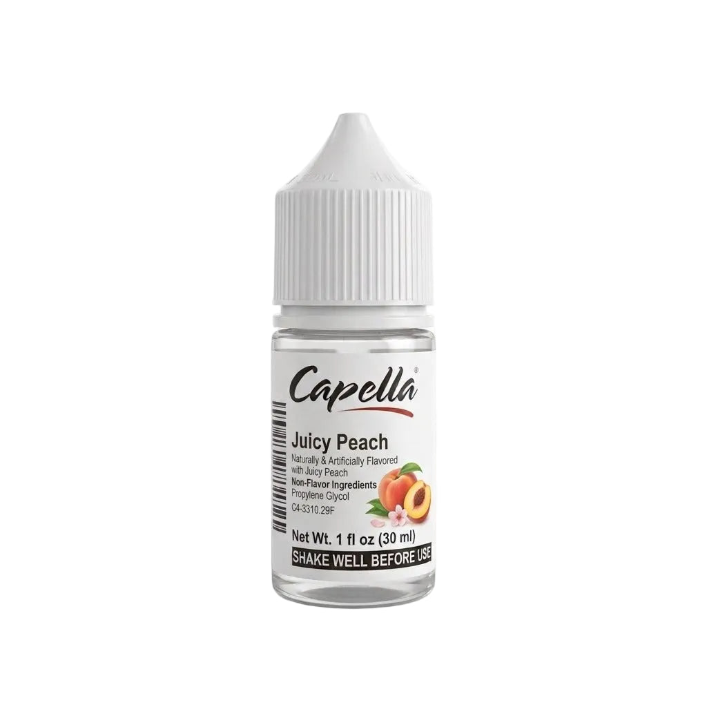 Capella Fruits & Tropical Juicy Peach arôme concentré 30ml pêche