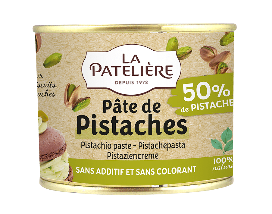 La Patelière Secrets Pâte de pistache sans arôme goût intense
