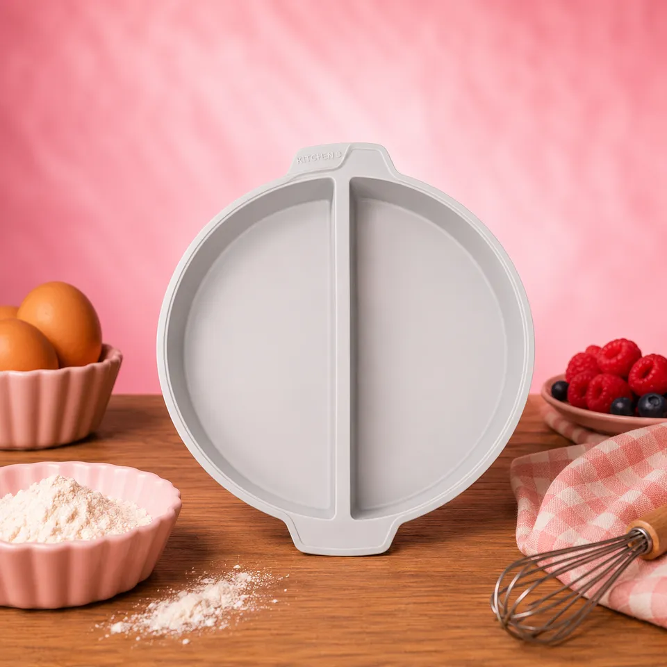 La fée de la gourmandise Moule Silicone Gâteau Duo double cuisson