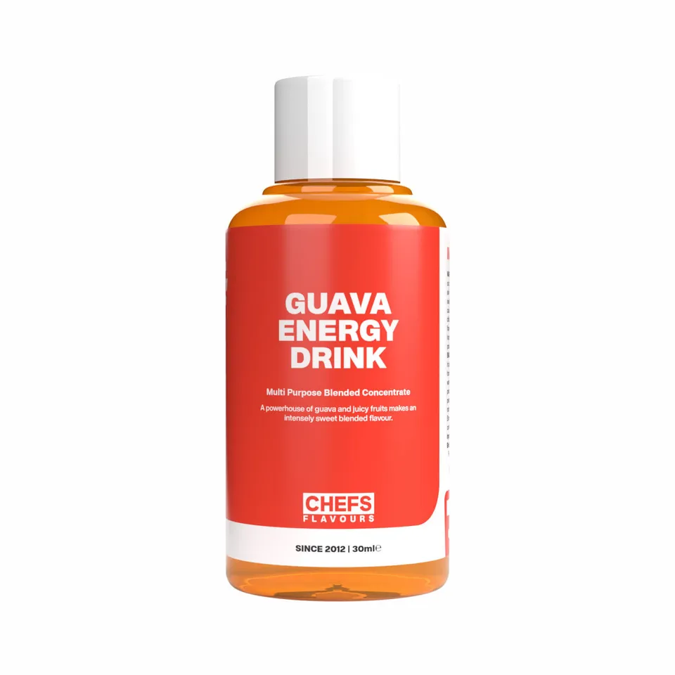 Chefs Flavours Blended Guava Energy Drink arôme 30ml sucré