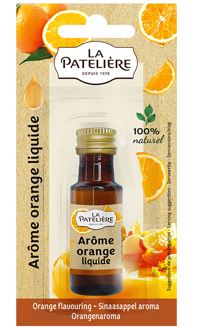 La Patelière Arômes arôme naturel orange pâtisserie