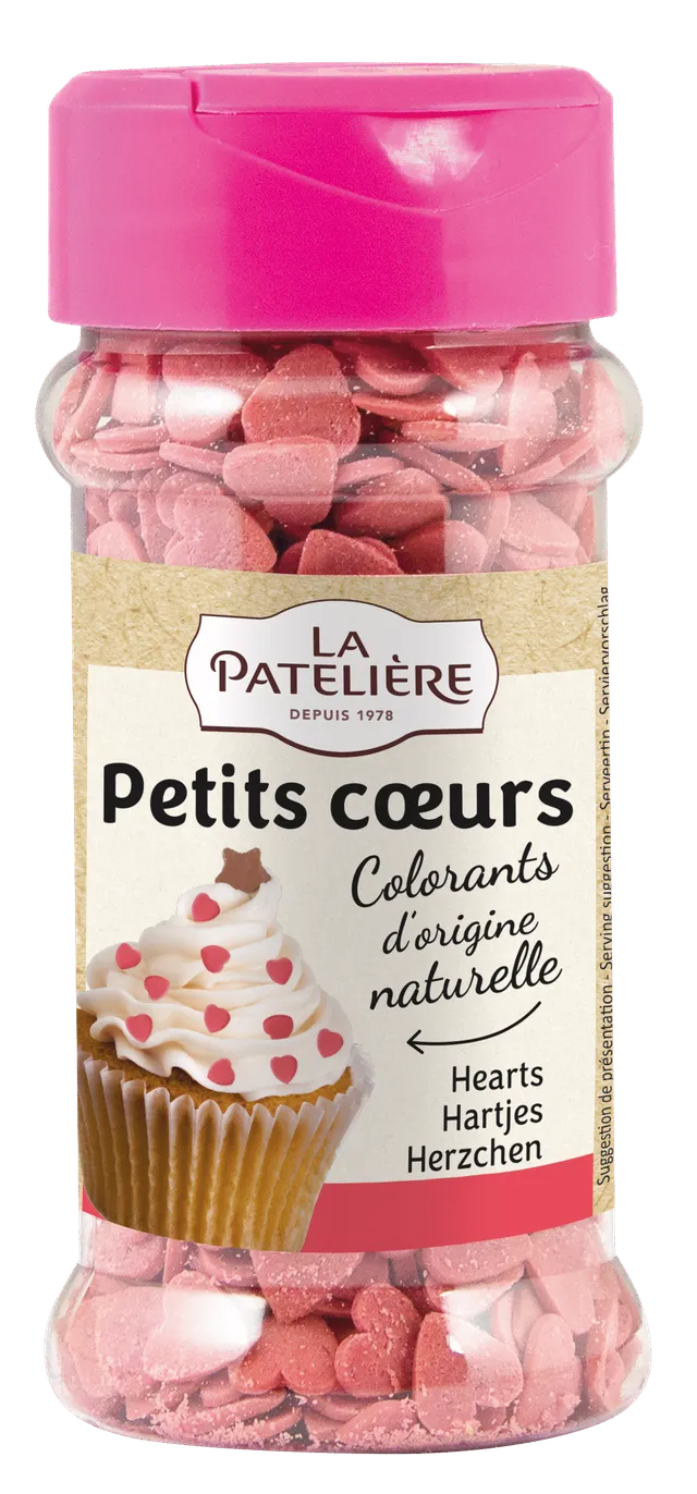 La Patelière Secrets Cœurs en Sucre Décor Naturel